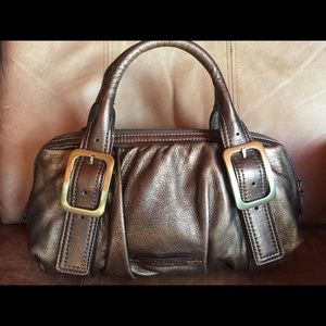 Cole Haan “Village” Satchel Bronze Leather NWOT